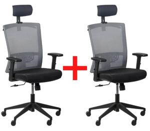 Krzesło biurowe FELIX, 1 + 1 GRATIS