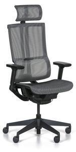 Krzesło biurowe JOEL, czarne