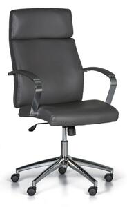 Krzesło biurowe HOLT, szare