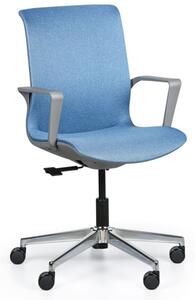 Krzesło biurowe JACK, niebieski