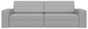 Sofa bed szary chmur 245 x 78 x 77 cm tkanina