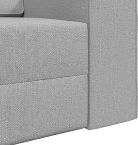 Sofa bed szary chmur 245 x 78 x 77 cm tkanina