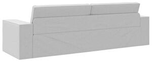 Sofa bed szary chmur 245 x 78 x 77 cm tkanina