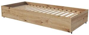 Modułowa szuflada ze stelażem pod łóżko dąb artisan R1-F76
