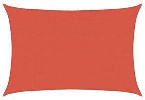 Żagiel przeciwsłoneczny, 160 g/m², terakotowy, 4x5 m, hdpe