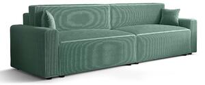 Miętowa sofa rozkładana z pojemnikiem Z4-G84