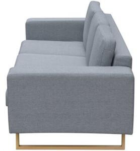 Sofa 3-os. jasnoszara
