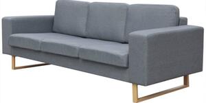 Sofa 3-os. jasnoszara