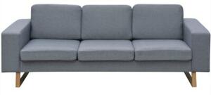 Sofa 3-os. jasnoszara