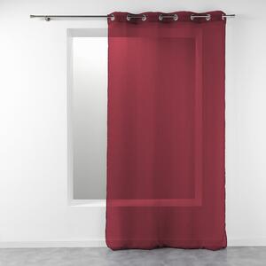 Bordowa firanka 140x240 cm Telma – douceur d'intérieur