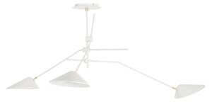 Biała lampa sufitowa Westwing Collection Neron
