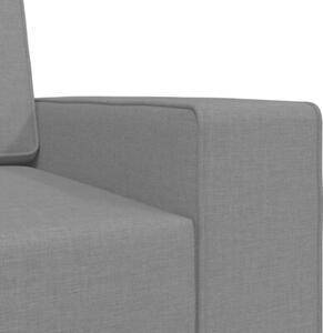 Sofa bed ciemnoszary 245 x 78 x 77 cm tkanina