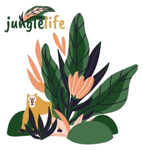Naklejka załóżkownik Jungle Life monkey