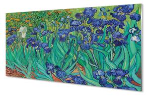 Szkło do Kuchni na Ścianę Irysy - Vincent Van Gogh