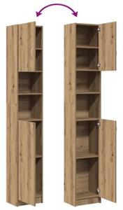 Szafka łazienkowa artisan oak 32x25,5x190 cm drewno konstrukcyjne
