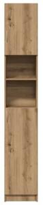 Szafka łazienkowa artisan oak 32x25,5x190 cm drewno konstrukcyjne