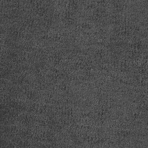Dywan poliester czarny gładki pleciony maszynowo 160 x 230 cm Demre Beliani
