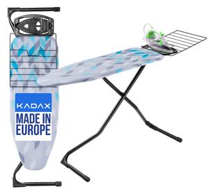 Deska do prasowania Hem, 120 x 42 cm szara z uchwytem