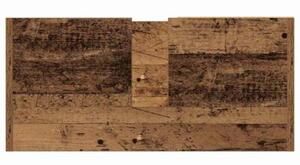 Szafka Łazienkowa z półką stare drewno 63 x 29 x 55 cm