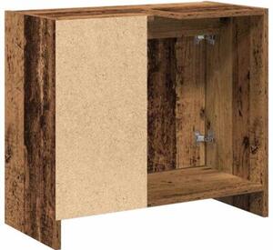 Szafka Łazienkowa z półką stare drewno 63 x 29 x 55 cm