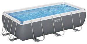 Basen ogrodowy stelażowy pompa piaskowa 404x201x100cm Bestway zestaw 11w1