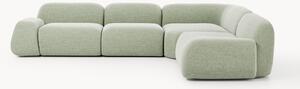 Modułowa sofa narożna Bouclé Wolke (4-osobowa)