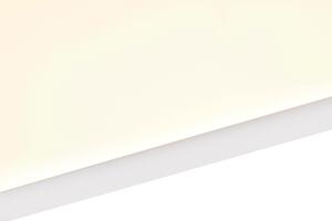Nowoczesna lampa sufitowa stalowa 120 cm z 4-stopniowym ściemnianiem LED- Liv Oswietlenie wewnetrzne