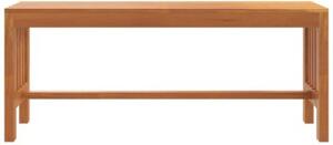 Ławka ogrodowa, 110 cm, lite drewno eukaliptusowe