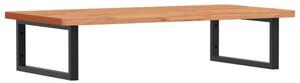 PÃ³Åka Åcienna pod umywalkÄ, stal i lite drewno bukowe