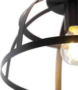 Przemysłowy Plafon / Lampy sufitowe czarny - Boula Oswietlenie wewnetrzne