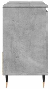 Szafka łazienkowa, szarość betonu, 65x33x60 cm