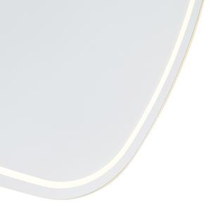 Nowoczesne lustro łazienkowe 60x80 cm z LED ze ściemniaczem dotykowym IP44 - Miral Oswietlenie wewnetrzne