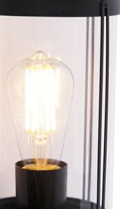 Zewnetrzna Designerski Kinkiet / Lampa scienna zewnętrzny czarny IP44 - Schiedam Oswietlenie zewnetrzne