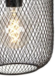 Industrialna lampa wisząca złota 3-źródła światła 110cm - Bliss Mesh Oswietlenie wewnetrzne