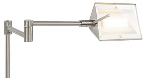 Designerska lampa stołowa stal LED ściemniacz dotykowy - Notia Oswietlenie wewnetrzne