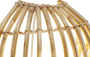 Wiejski Kinkiet / Lampa scienna bambusowy - Canna Oswietlenie wewnetrzne