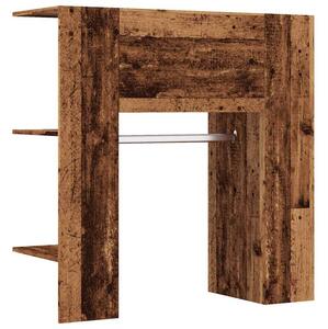 Szafka do przedpokoju stare drewno 97,5x37x99 cm drewno klejone