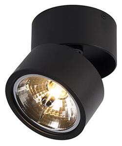 Zestaw 2 x Nowoczesny Reflektorek / Spot / Spotow regulowany czarny - Go Nine Tubo Oswietlenie wewnetrzne