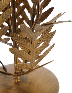 Vintage lampa stołowa złota bez klosza - Botanica Oswietlenie wewnetrzne