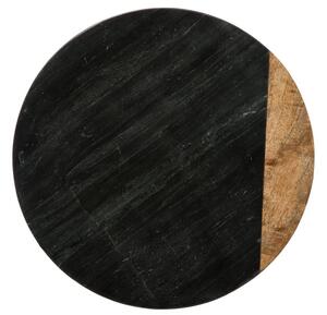 Deska obrotowa 30 cm Black Marble