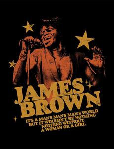 Oprawiony Obraz James Brown - Man's World