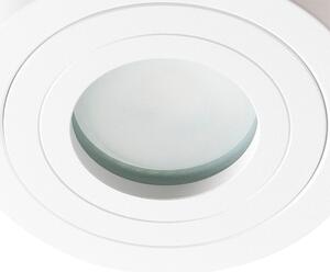 Nowoczesna kula łazienkowa biała okrągła IP44 - Capa Oswietlenie wewnetrzne