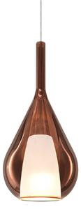 IDEAL LUX Lampa wisząca Kalique, możliwość ściemniania, miedziany, salon / jadalnia, tworzywo sztuczne, nowoczesny