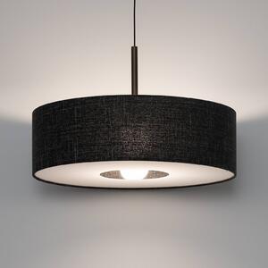 Lampa wisząca Amarela L Nowodvorski Lighting, możliwość ściemniania, czarny, salon / jadalnia, tkanina / materiał / jedwab, nowoczesny