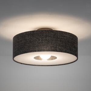 Lampa sufitowa Amarela M Nowodvorski Lighting, możliwość ściemniania, czarny, salon / jadalnia, tkanina / materiał / jedwab, nowoczesny
