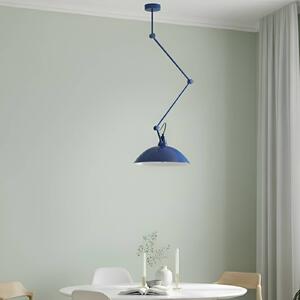 Lampa wisząca designerska Melos ALDEX, możliwość ściemniania, niebieski, salon / jadalnia, metal, skandynawski