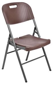 Krzesło cateringowe RATTAN - brązowe