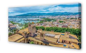 Obraz na płótnie Hiszpania Port wybrzeże miasto