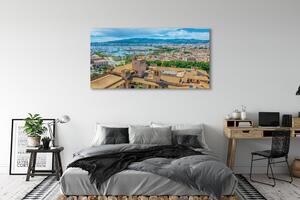 Obraz na płótnie Hiszpania Port wybrzeże miasto