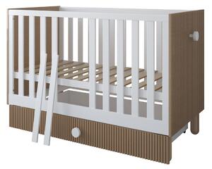 Łóżeczko 2w1 Cozy LOFT - Białe